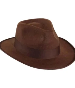 Adventure hat, brun