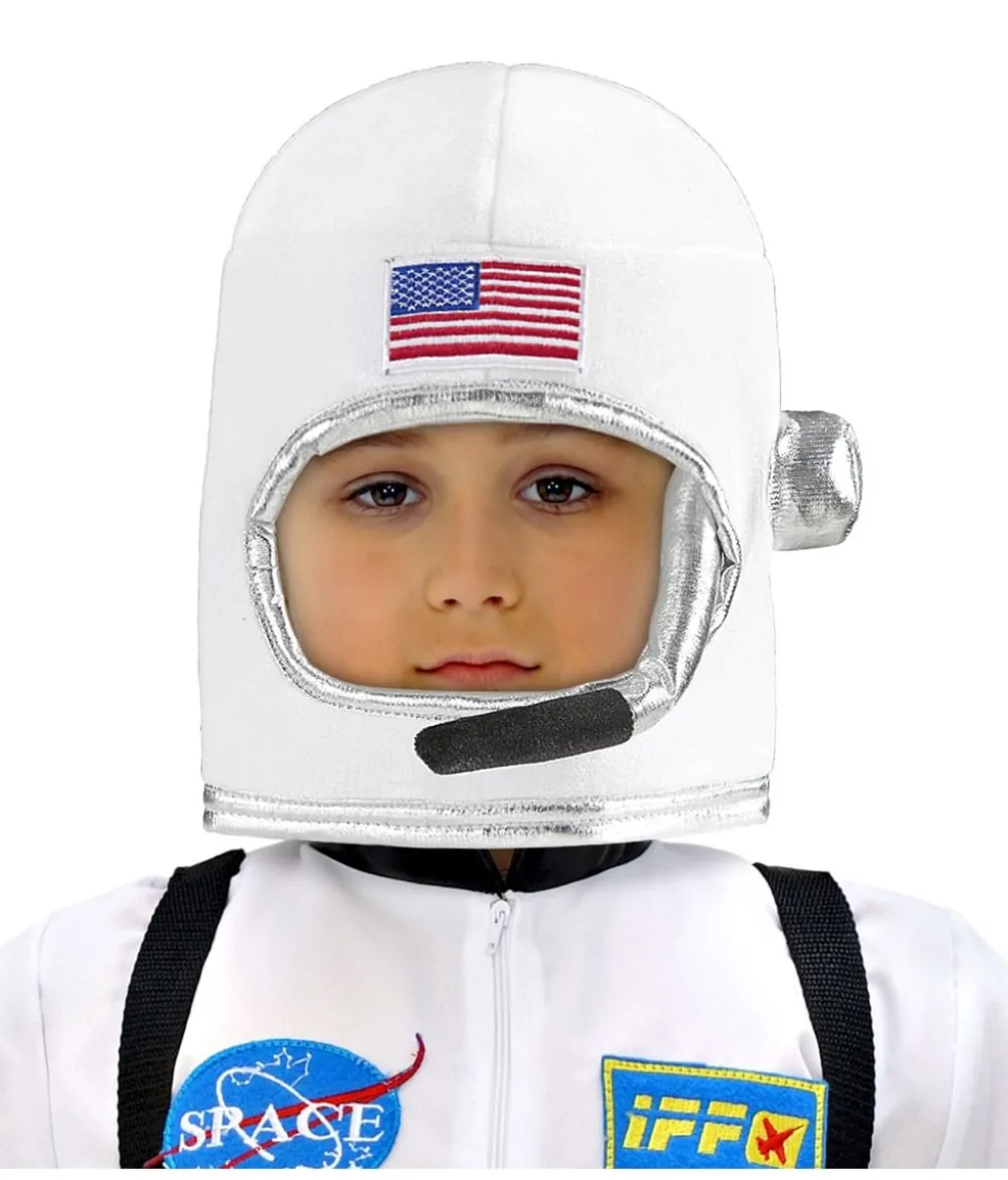 Astronaut hjelm i stof, barn