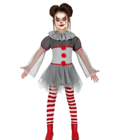 Bad clown pige kostume