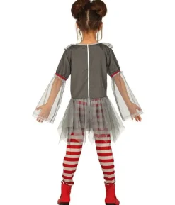 Bad clown pige kostume