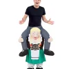 Bavarian Lady Piggy Back