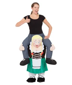 Bavarian Lady Piggy Back