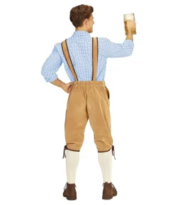 Bavarian tyrolerbukser, lysebrun