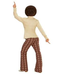Beige 70er skjorte
