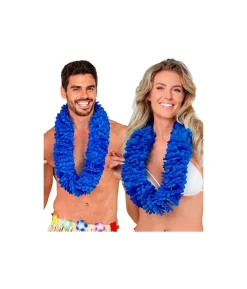 Blå hawaiikrans