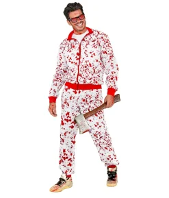 Blodig joggingdragt
