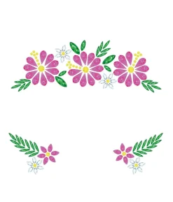 Blomster ansigssten