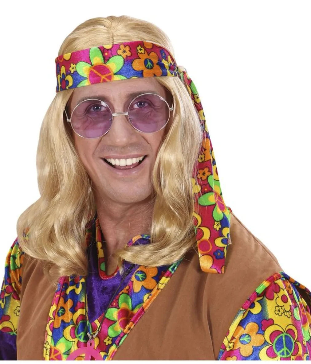 Blond Hippie Dude paryk