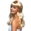 Blond langhåret paryk, Chique