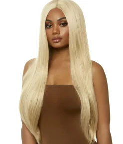 Blond lang paryk