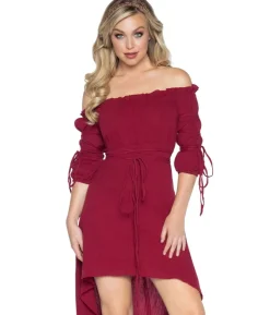Bordeaux kjole