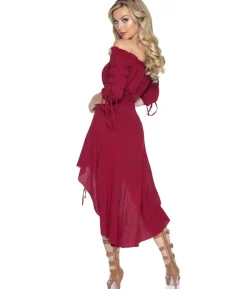 Bordeaux kjole