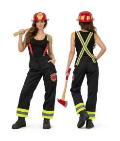 Brandmandsbukser kostume, dame