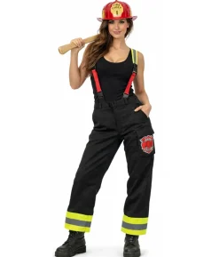 Brandmandsbukser kostume, dame