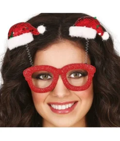 Briller med nissehuer