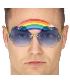 Briller med regnbue