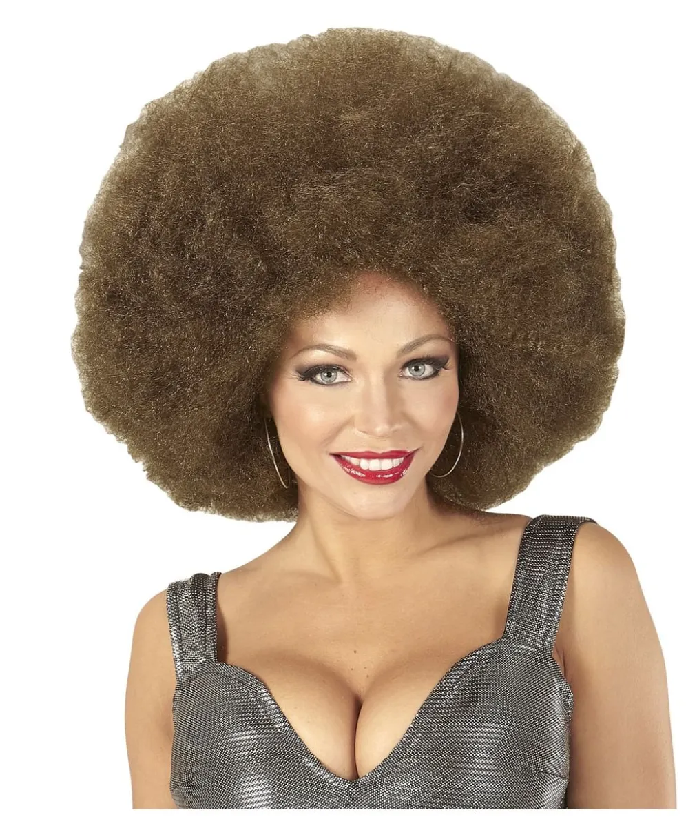 Brun afroparyk, stor