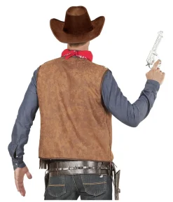 Brun cowboyvest