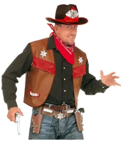 Brun Cowboyvest