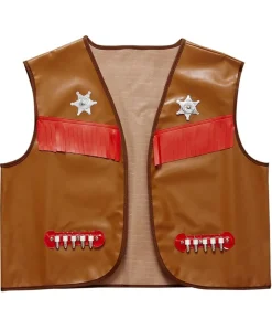 Brun Cowboyvest