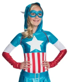 Captain America kostume, pige