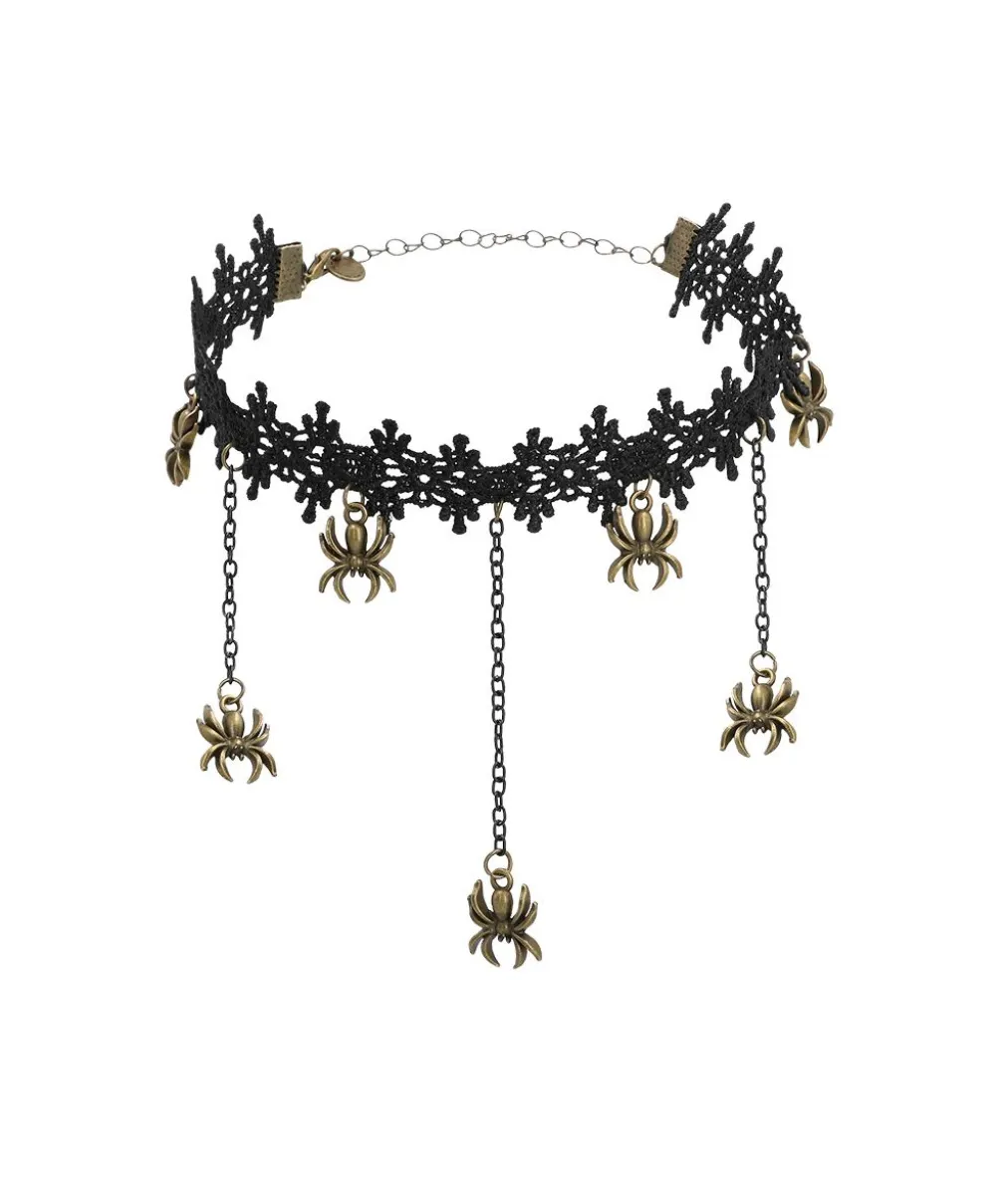 Choker med edderkopper