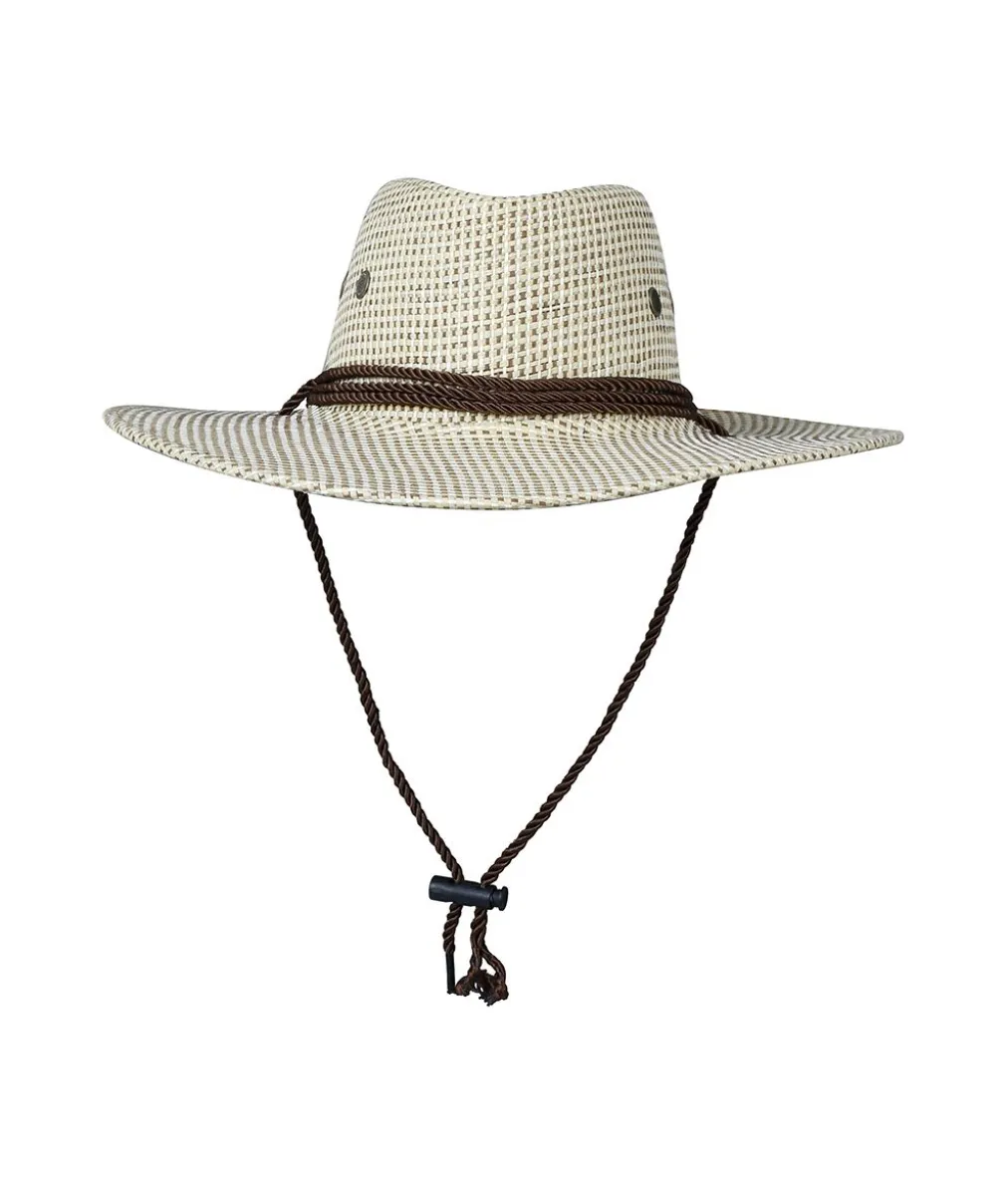 Cowboyhat, brun ternet
