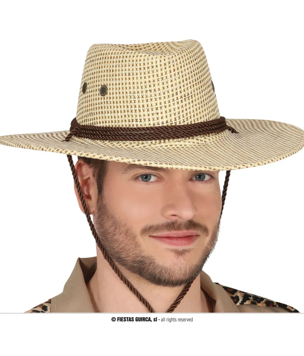 Cowboyhat, brun ternet