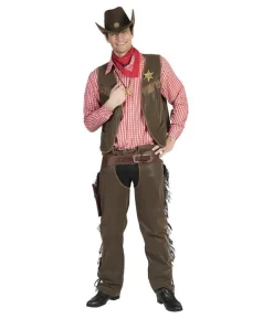 Cowboy kostume til mænd