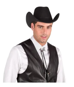 Cowboyslips med sherifstjerne