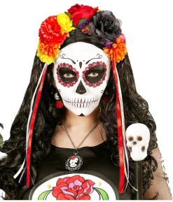 Day of the Dead blomster hårbøjle