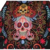 Day of the Dead poncho, barn