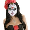 Dia De Los Muertos halvmaske