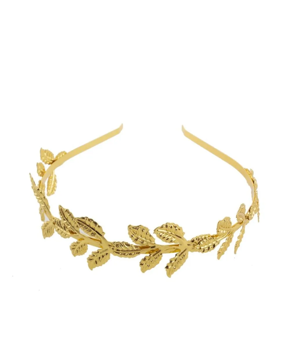 Diadem med guldblade