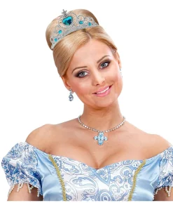 Diadem med turkis sten
