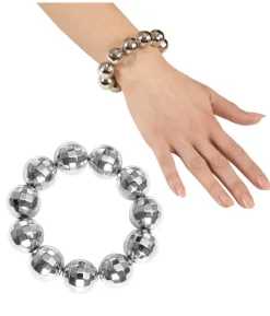 Discokugle armbånd