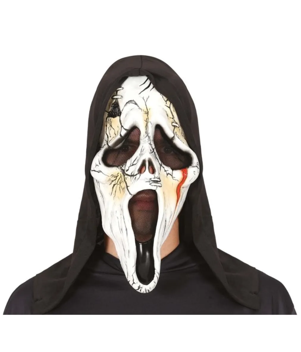 Dræber maske med hætte