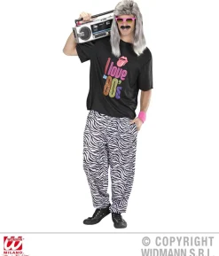 80er baggy bukser, Zebra
