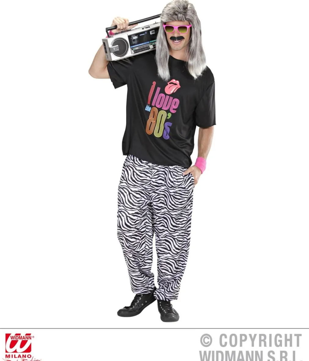 80er baggy bukser, Zebra