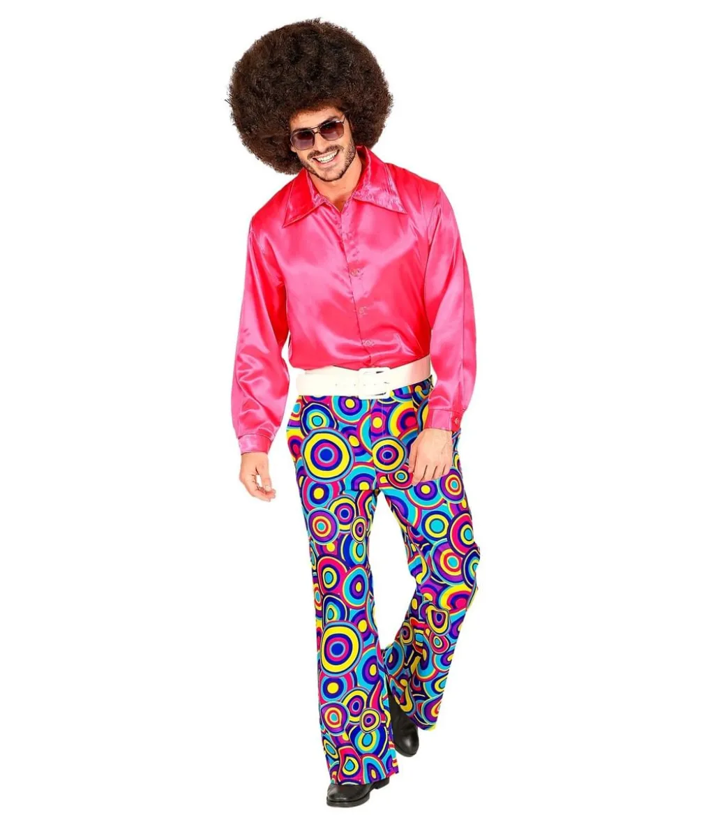 70er groovy bukser, Blue bubbles