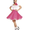 50er nederdel, pink