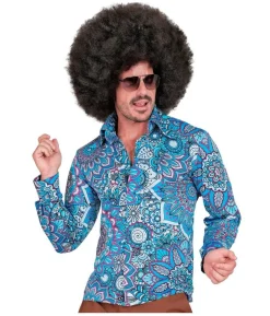 60er skjorte, Blue mandala