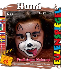 Eulenspiegel Hund makeup