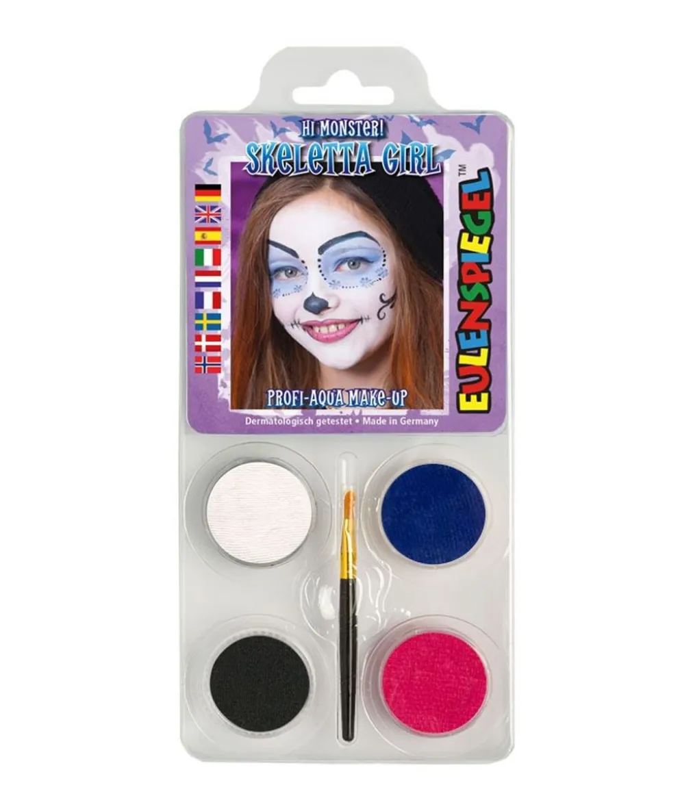 Eulenspiegel Skeletta Girl makeup