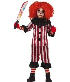 Evil Clown boy kostume