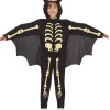 Flagermus skelet kostume