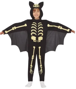 Flagermus skelet kostume
