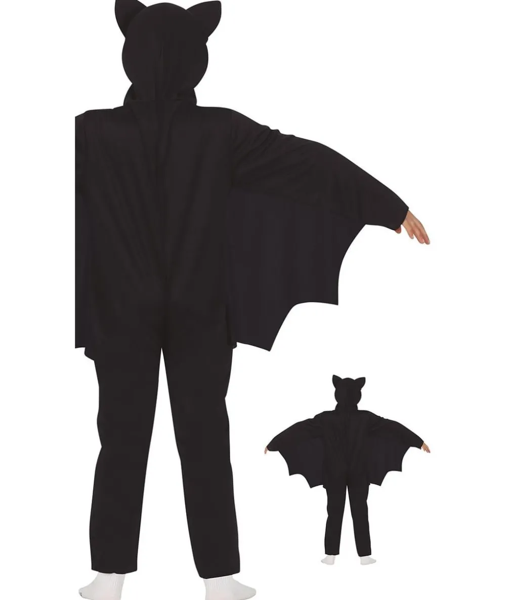 Flagermus skelet kostume