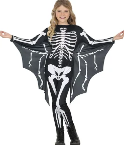 Flagermus skelet kostume