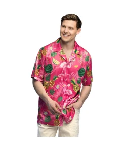 Flamingo sommer skjorte